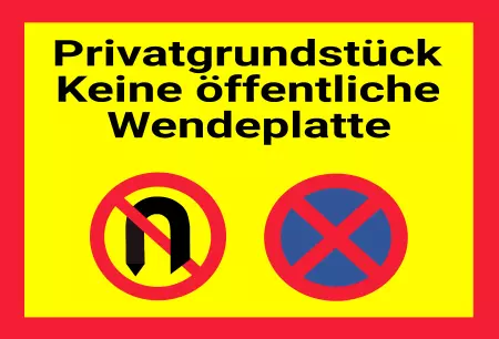Warnschild Zutritt verboten Warnung - Zutritt verboten Privatgrundstück Bild