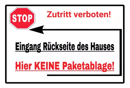 Warnschild Zutritt verbotenWarnung - Zutritt verboten Zutritt verboten! Bild